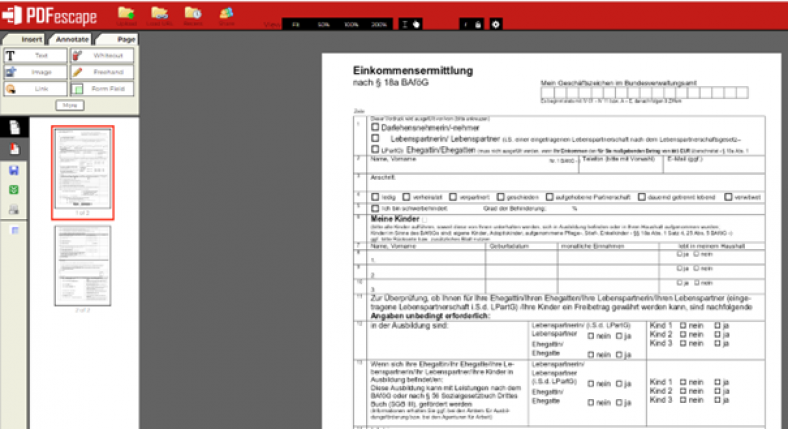 Ausf Llbare Pdf Mit Kostenlosen Online Tool Erstellen Tikoim De